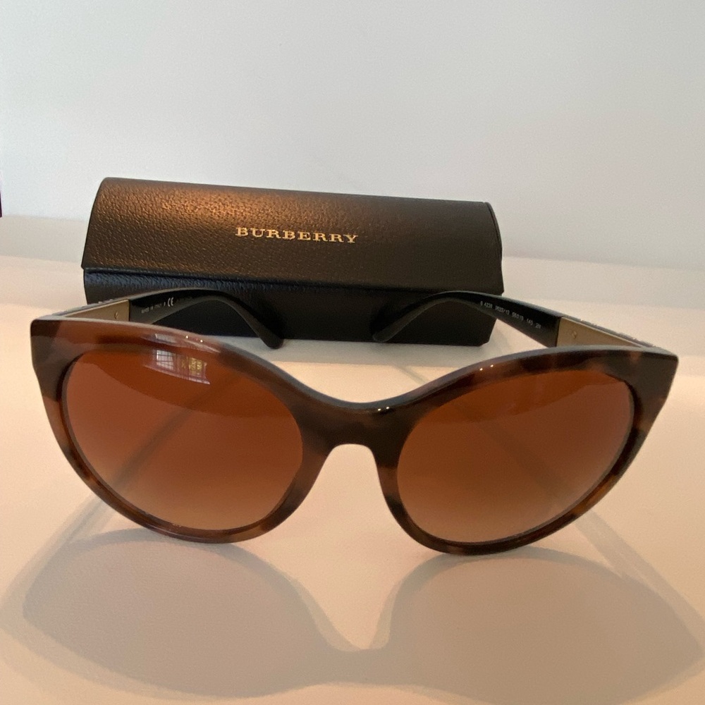 Burberry Women's Tortoise Shell Sunglasses